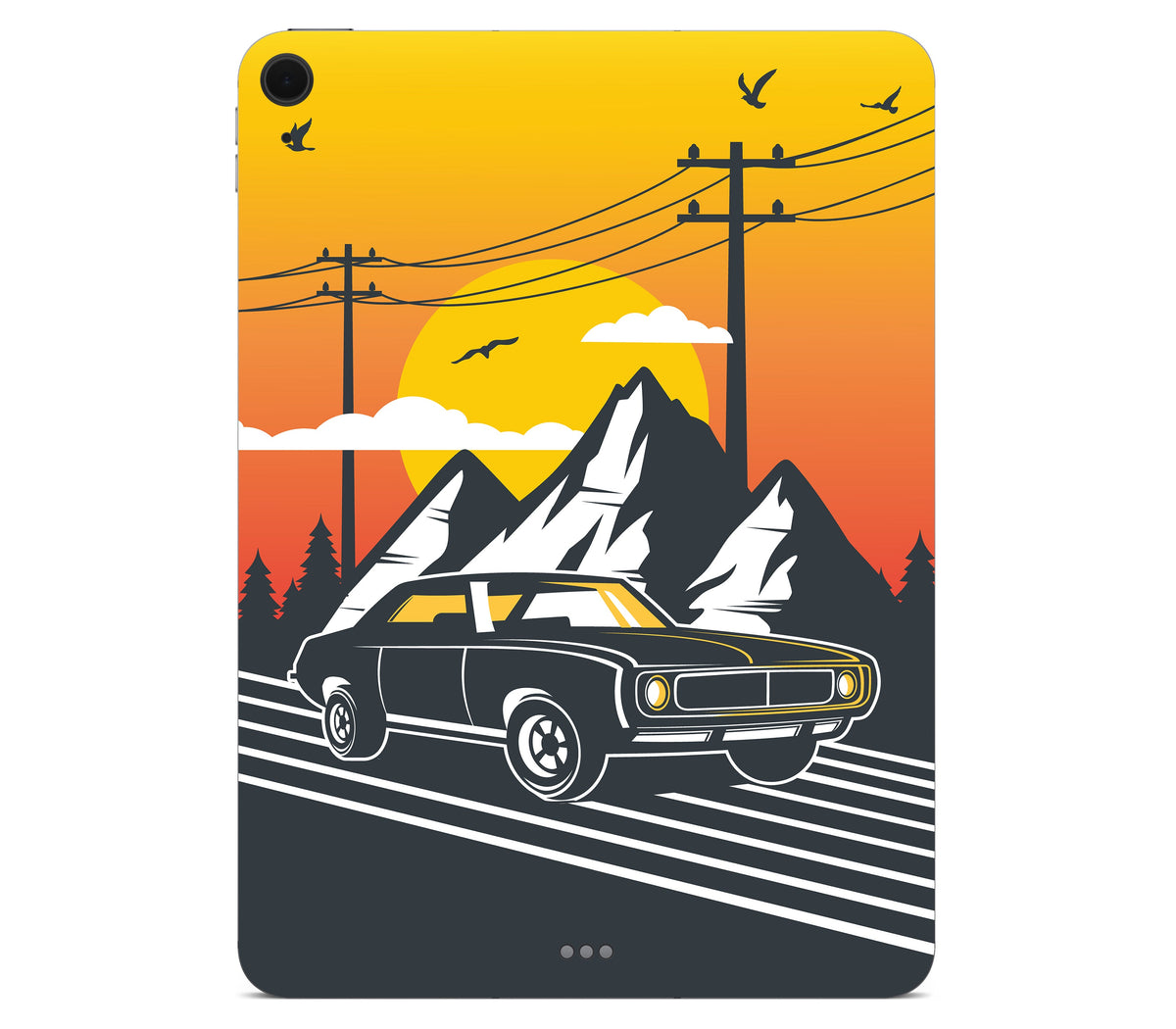 iPad Air 13" (M3) skin, Last Ride, back skin