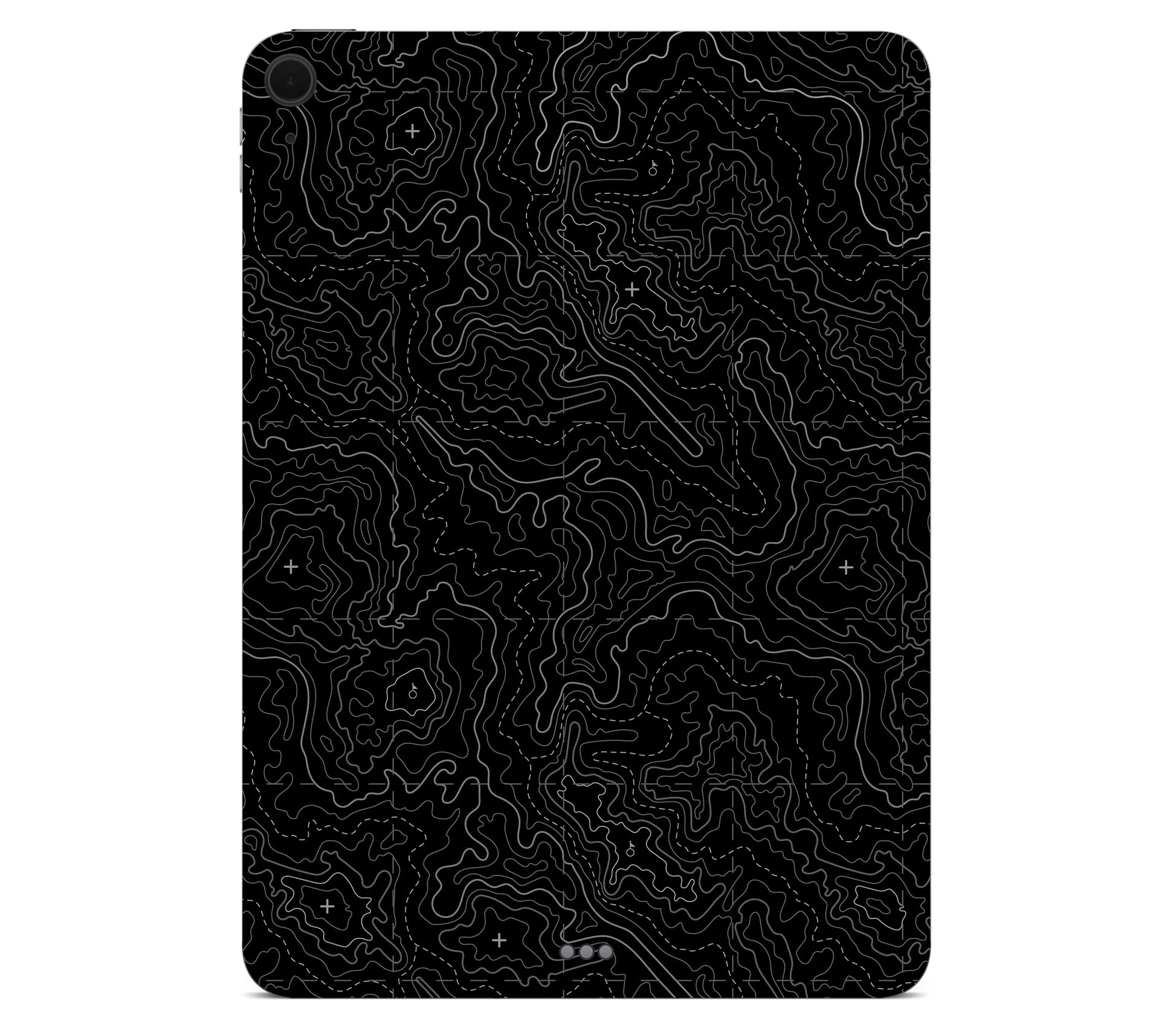iPad Air 13" (M3) skin, Lockdown (Blackout), back skin without logo cutout