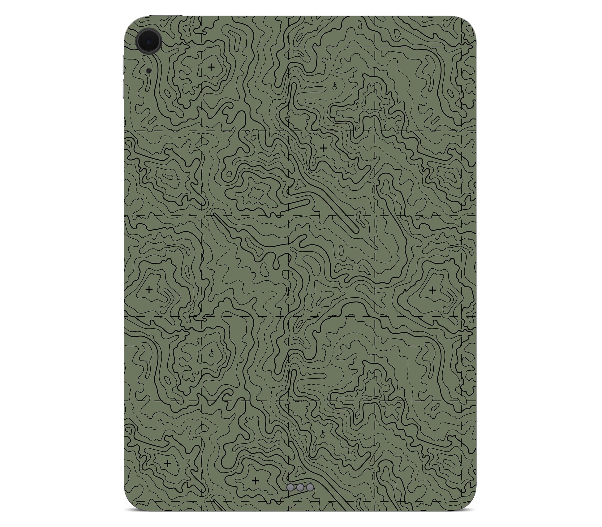 iPad Air 13" (M3) skin, Lockdown (Deathline), back skin without logo cutout