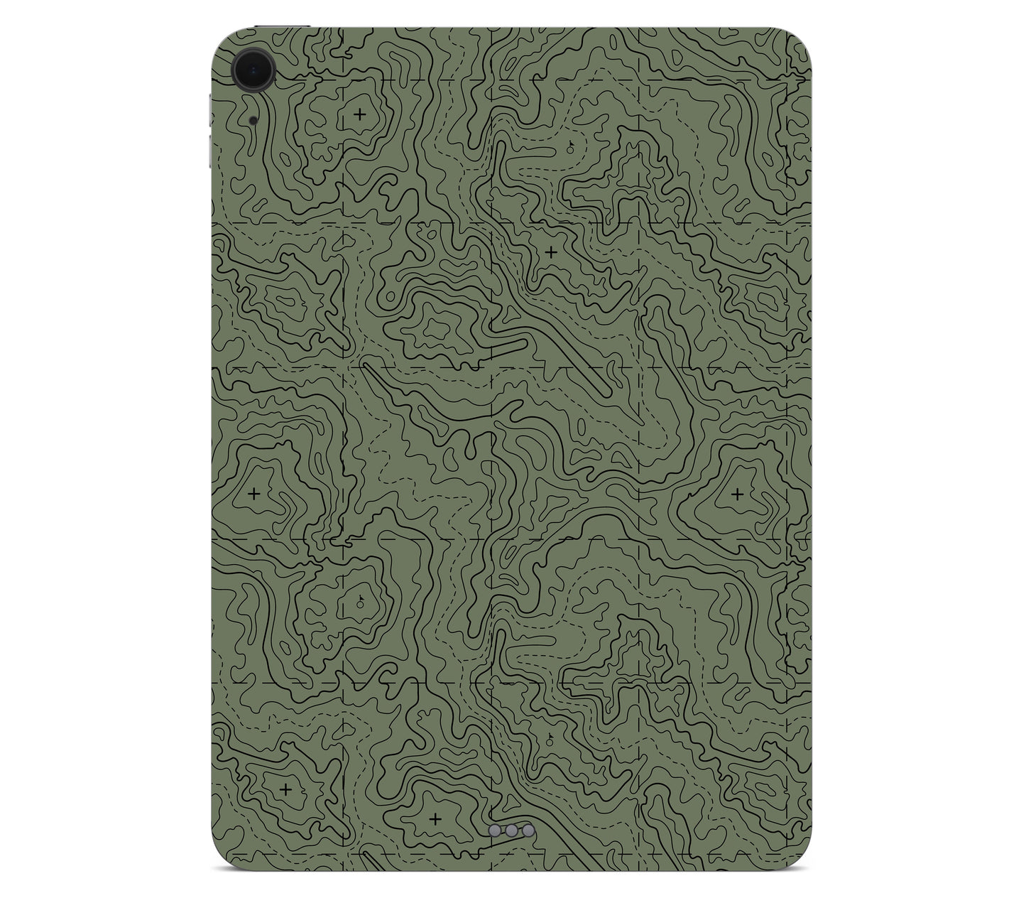 iPad Air 13" (M4) skin, Lockdown (Deathline), back skin without logo cutout