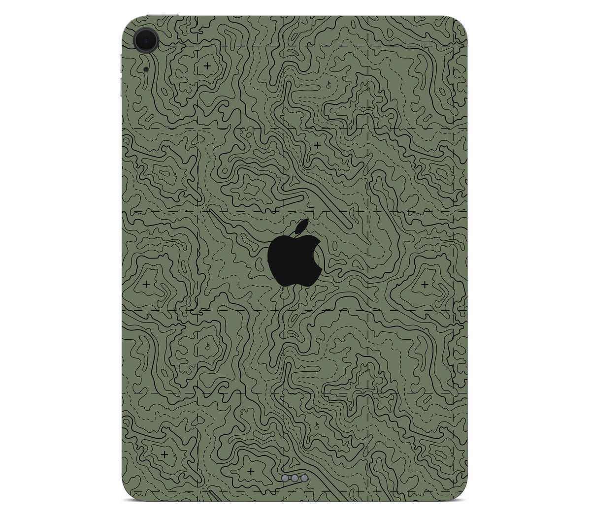 iPad Air 13" (M3) skin, Lockdown (Deathline), back skin with logo cutout