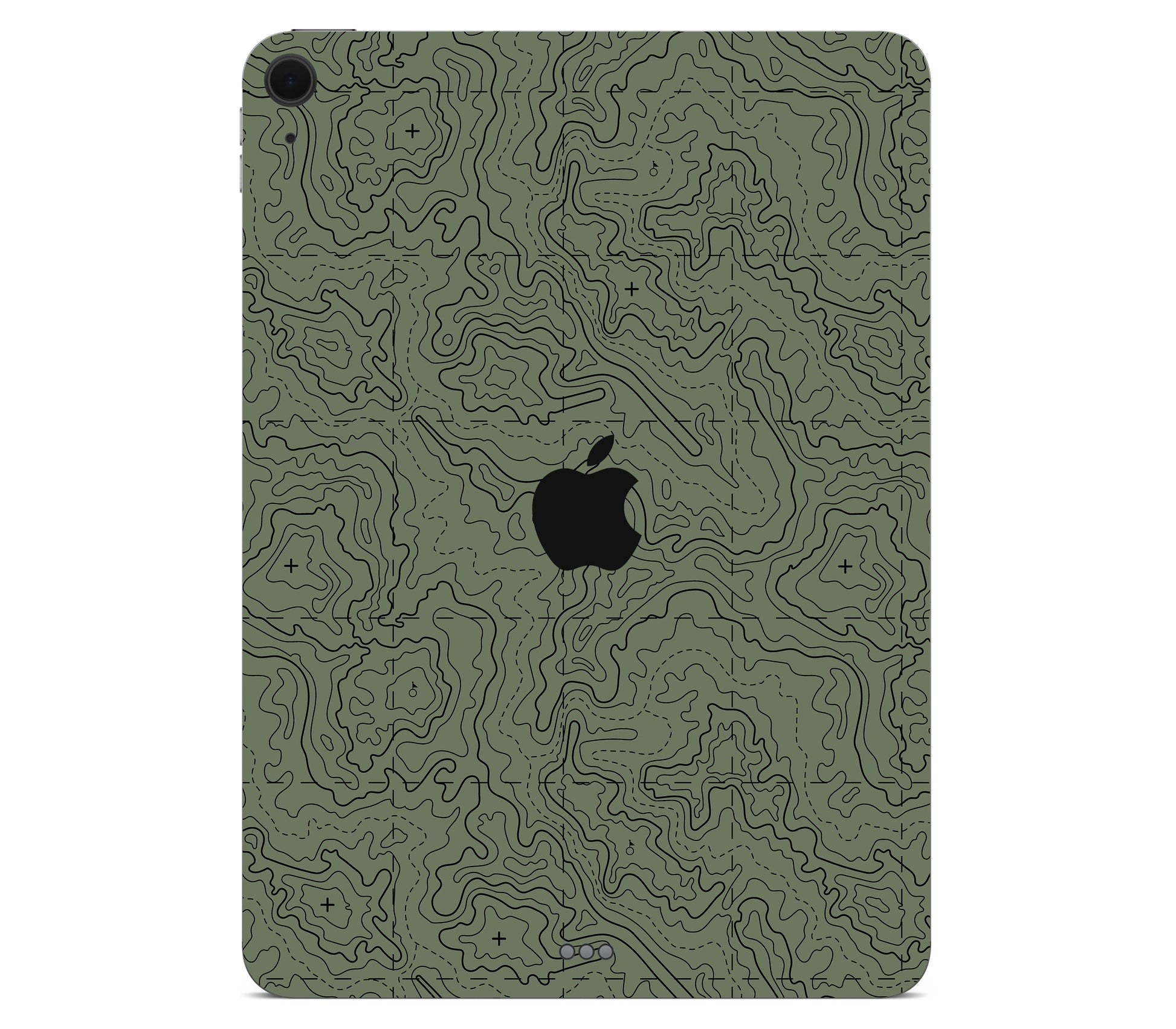 iPad Air 13" (M4) skin, Lockdown (Deathline), back skin with logo cutout