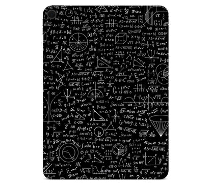iPad Air 13" (M4) skin, Math Madness, back skin without logo cutout