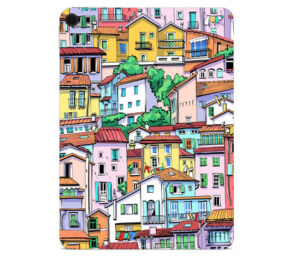 iPad Air 13" (M3) skin, Menton Mosaic, back skin without logo cutout
