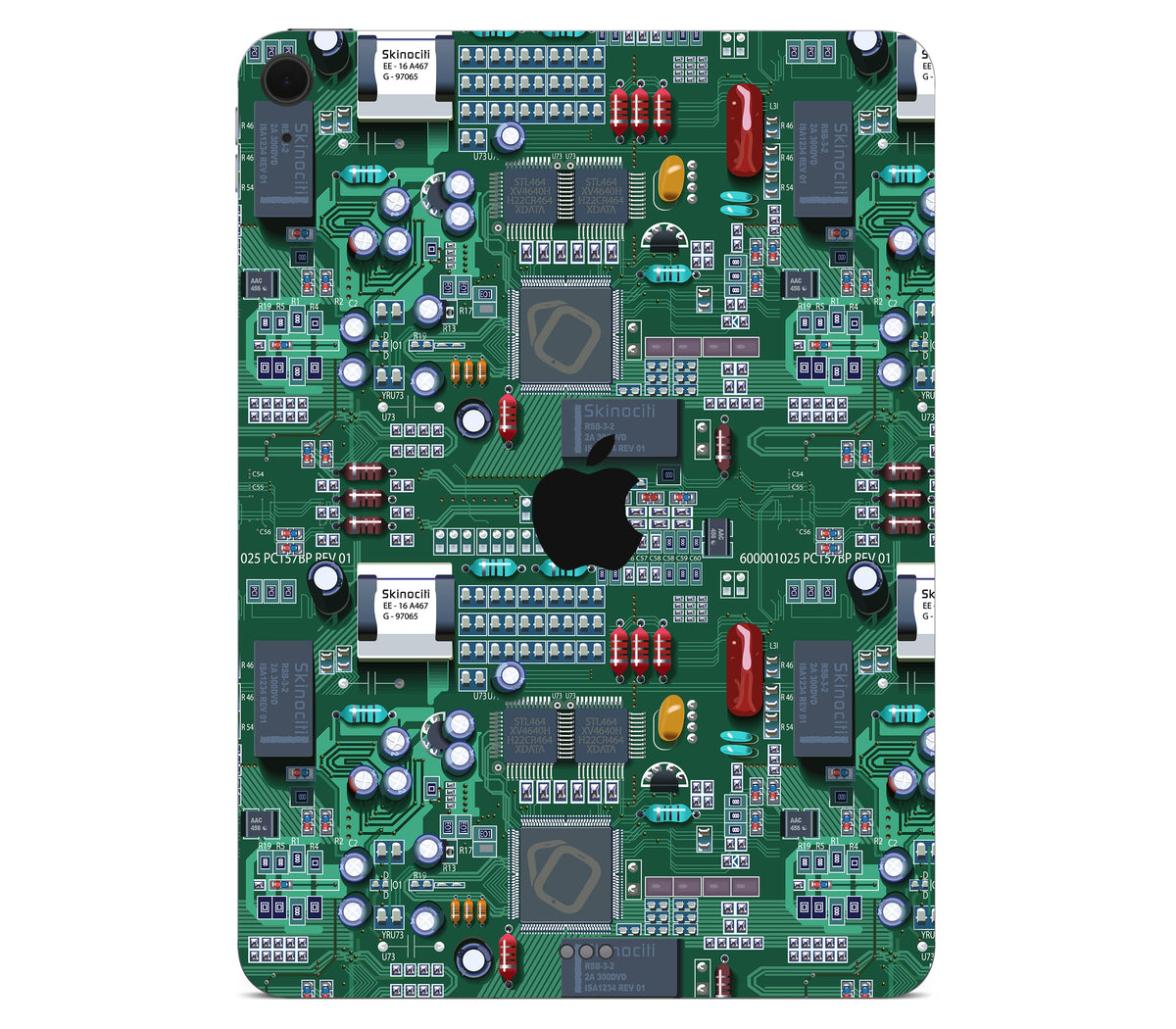 iPad Air 13" (M3) skin, Terminal, back skin with logo cutout
