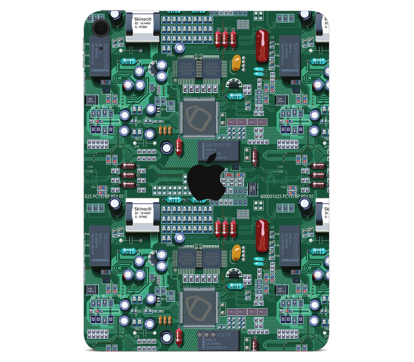 iPad Air 13" (M3) skin, Terminal, back skin with logo cutout