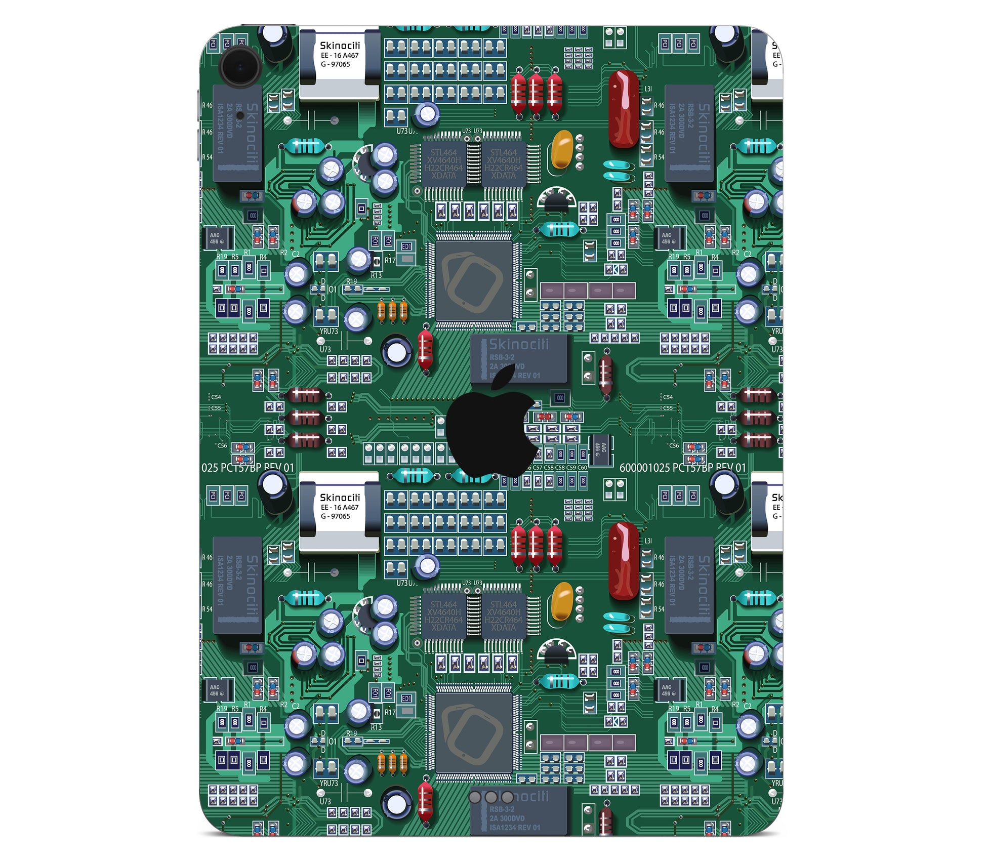 iPad Air 13" (M3) skin, Terminal, back skin with logo cutout