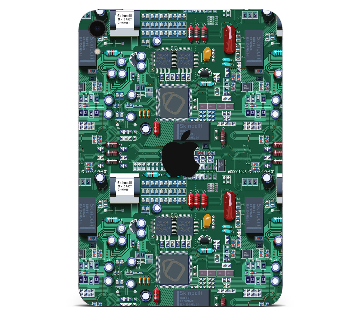 iPad Mini 6 skin, Terminal, back skin with logo cutout