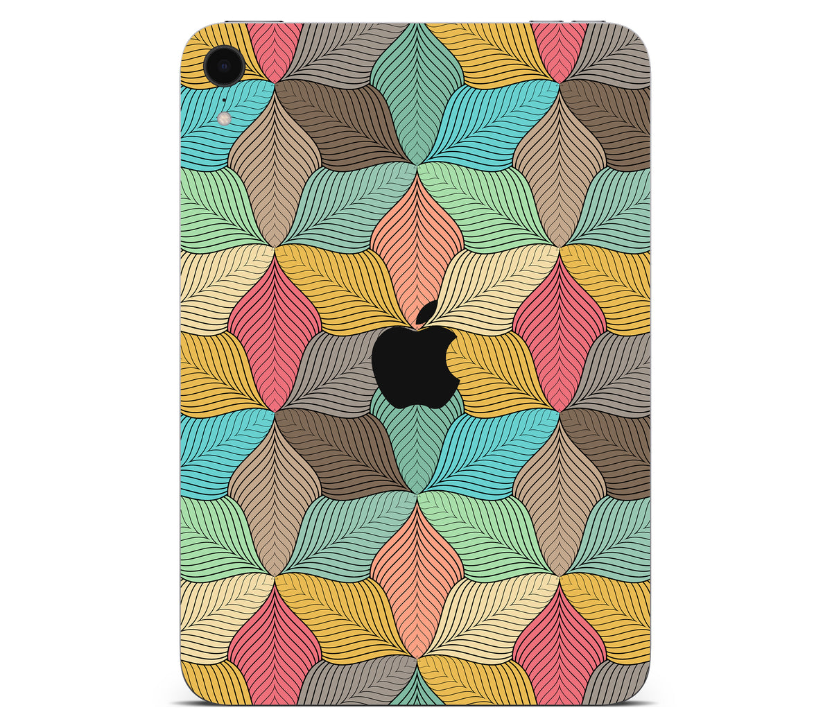 iPad Mini 7 (A17 Pro) skin, Blossom, back skin with logo cutout