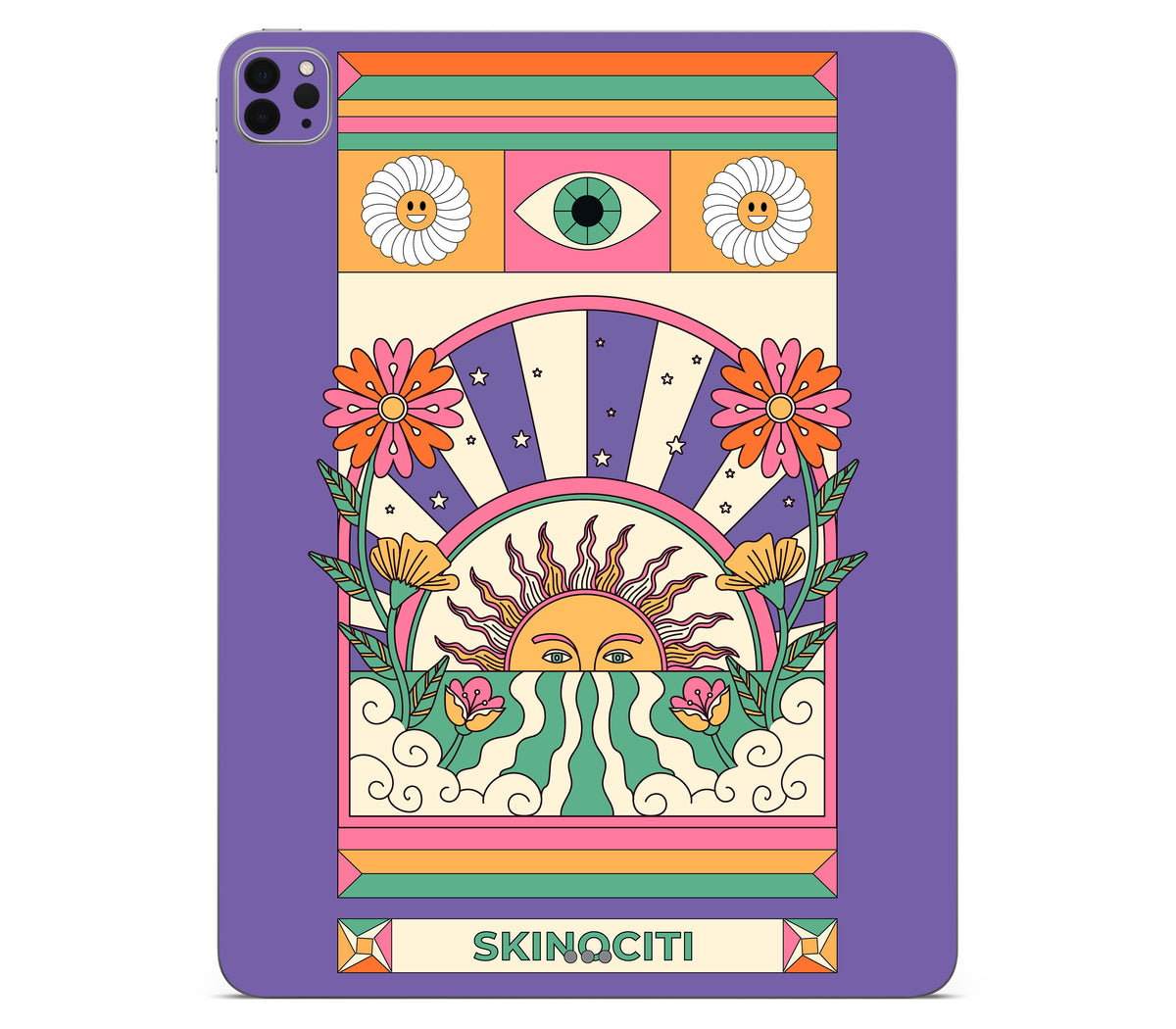 iPad Pro 11" (2020, Gen 2) skin, Acidic Glare, back skin