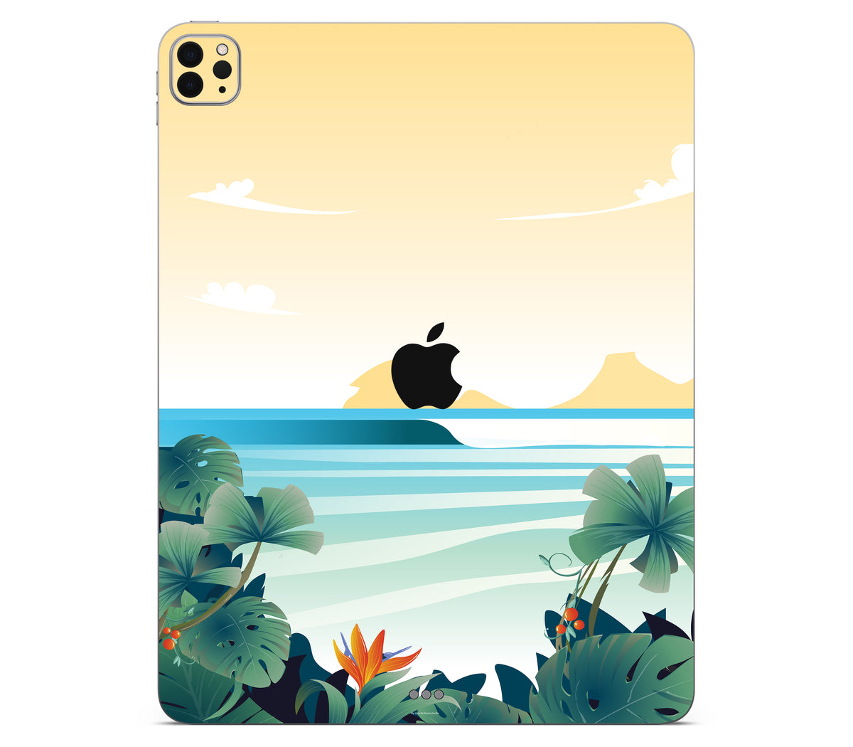iPad Pro 11" (2020, Gen 2) skin, Sizzle Bay, back skin with logo cutout