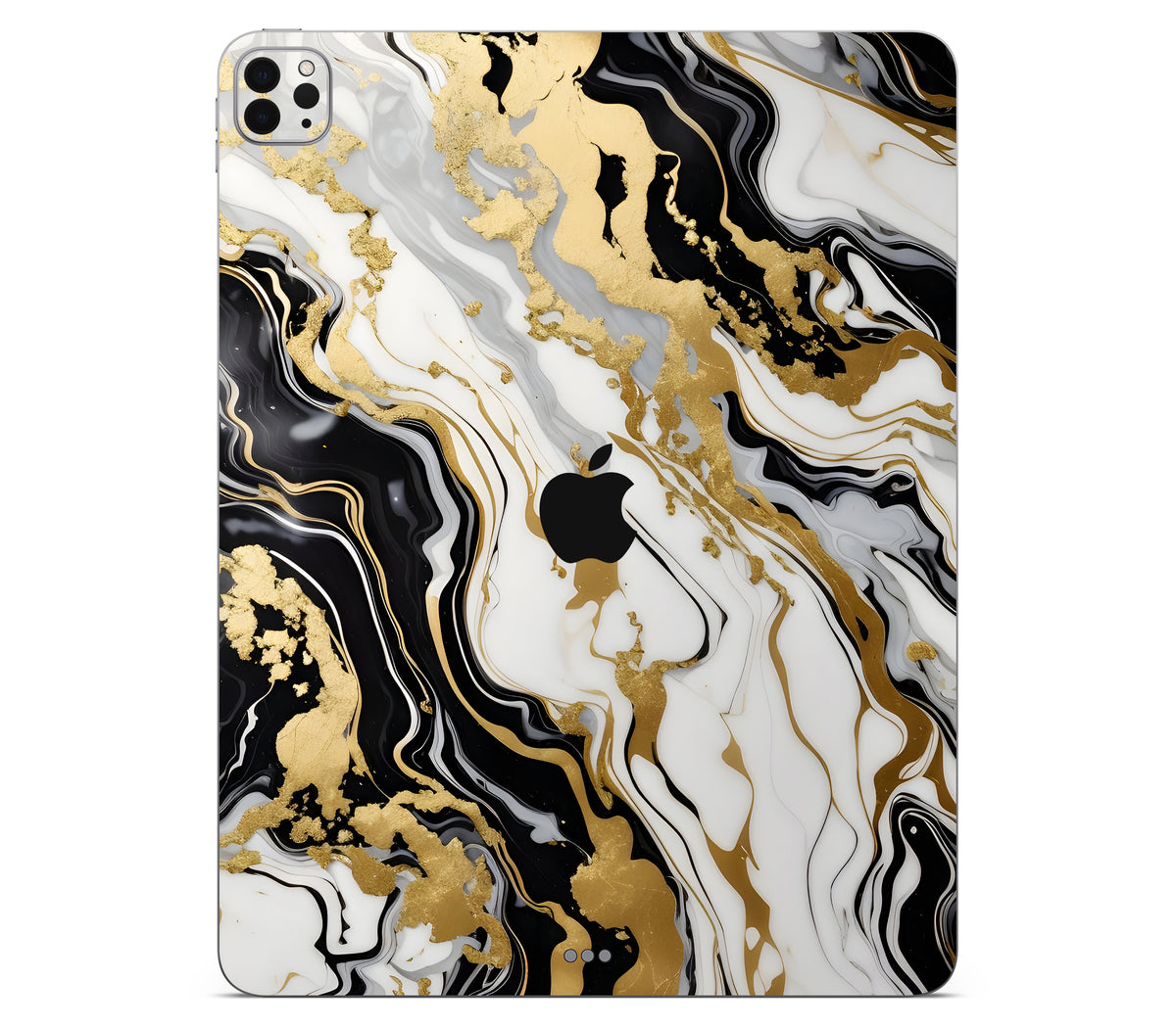 iPad Pro 11" (2021, Gen 3) skin, Gold Flare, back skin with logo cutout