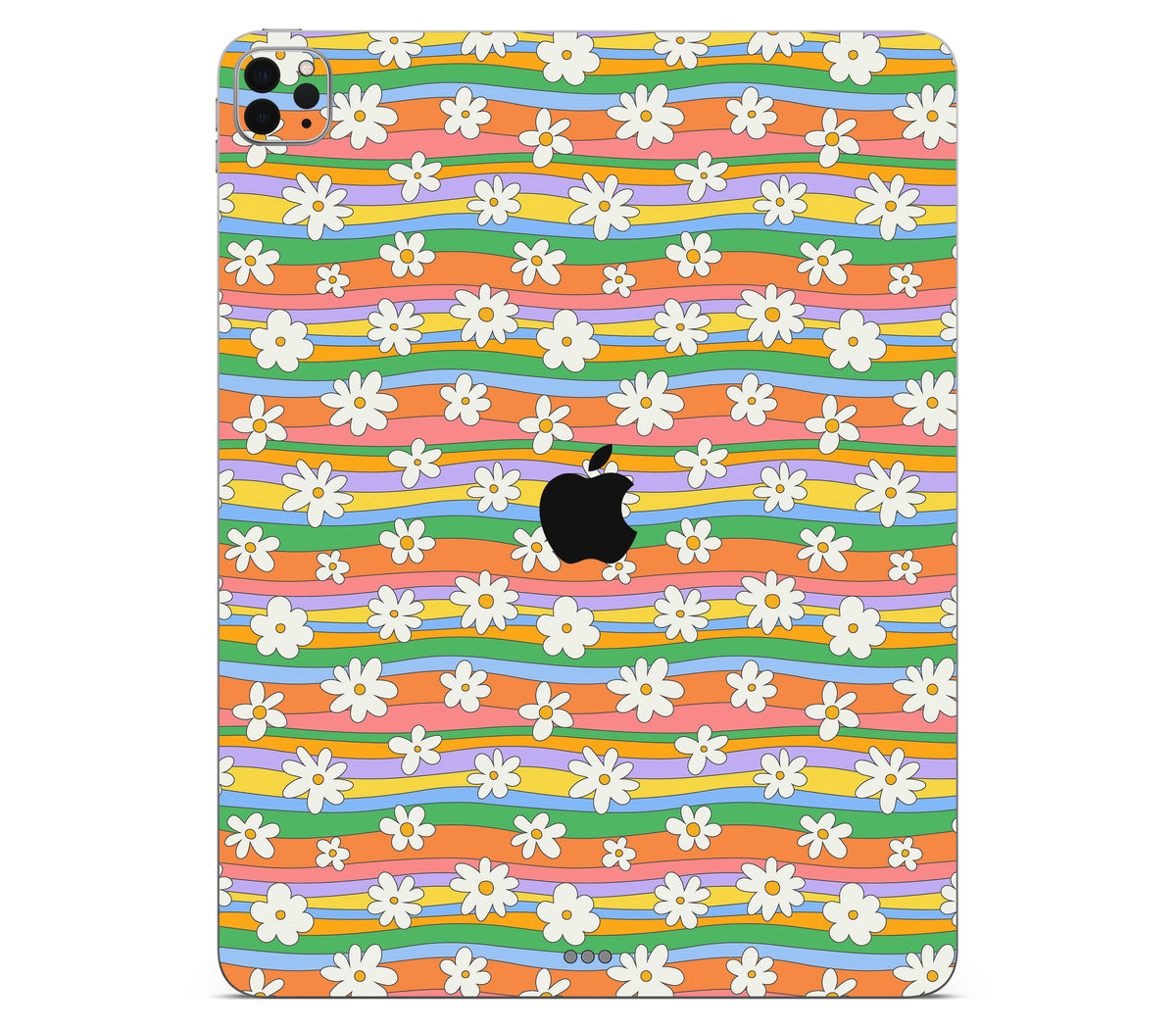 iPad Pro 11" (2022, Gen 4) skin, Daisy Drift, back skin with logo cutout