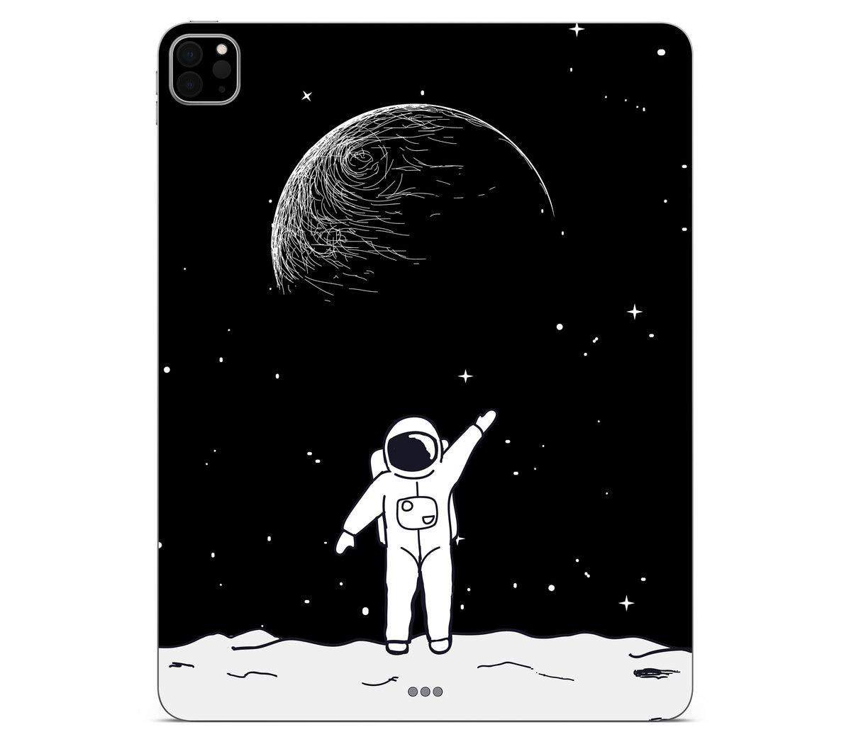 iPad Pro 11" (2022, Gen 4) skin, Moonwave, back skin