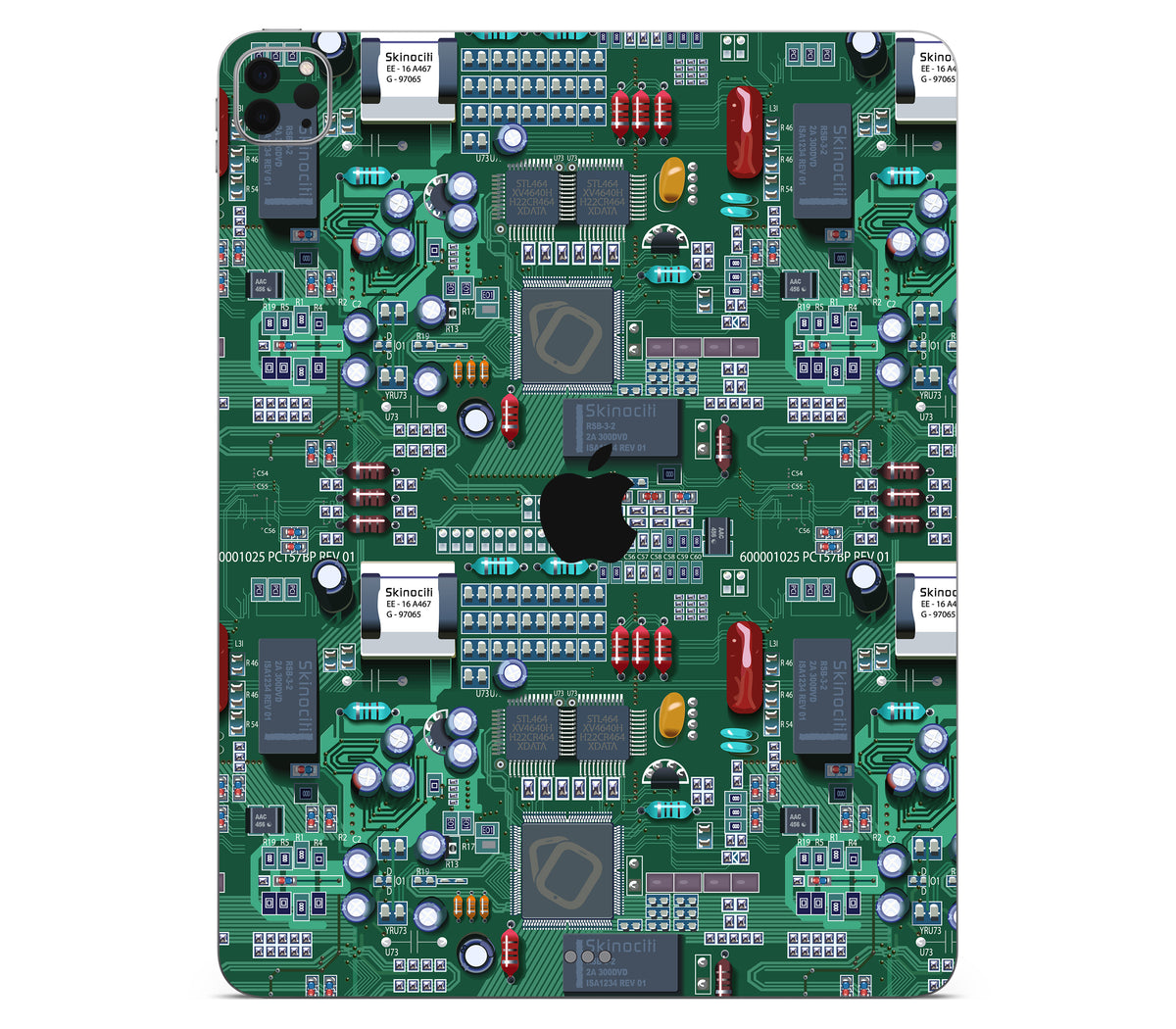 iPad Pro 11" (2022, Gen 4) skin, Terminal, back skin with logo cutout