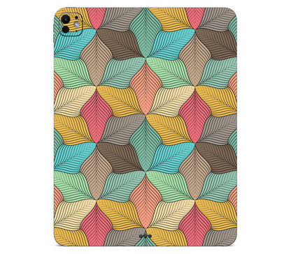 iPad Pro 11" (M5) skin, Blossom, back skin without logo cutout
