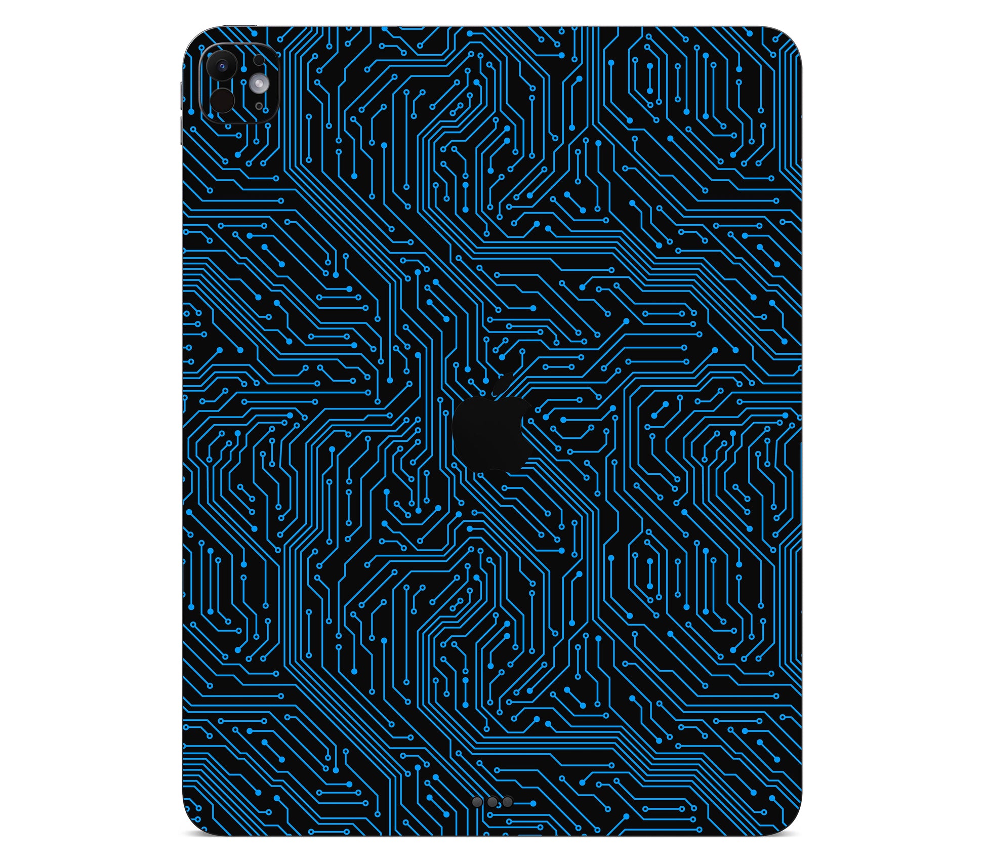 iPad Pro 11" (M5) skin, Eternal Blue, back skin with logo cutout