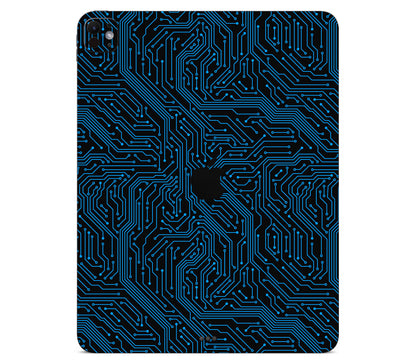 iPad Pro 11" (M5) skin, Eternal Blue, back skin with logo cutout