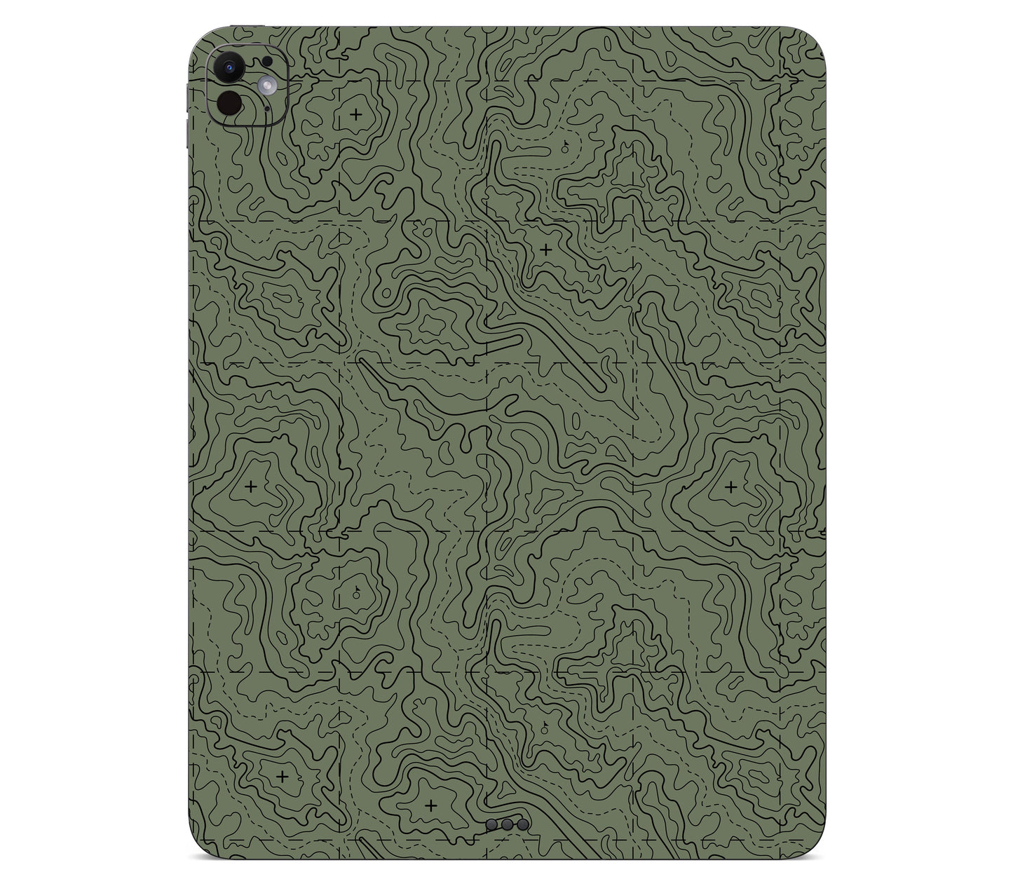 iPad Pro 11" (M5) skin, Lockdown (Deathline), back skin without logo cutout