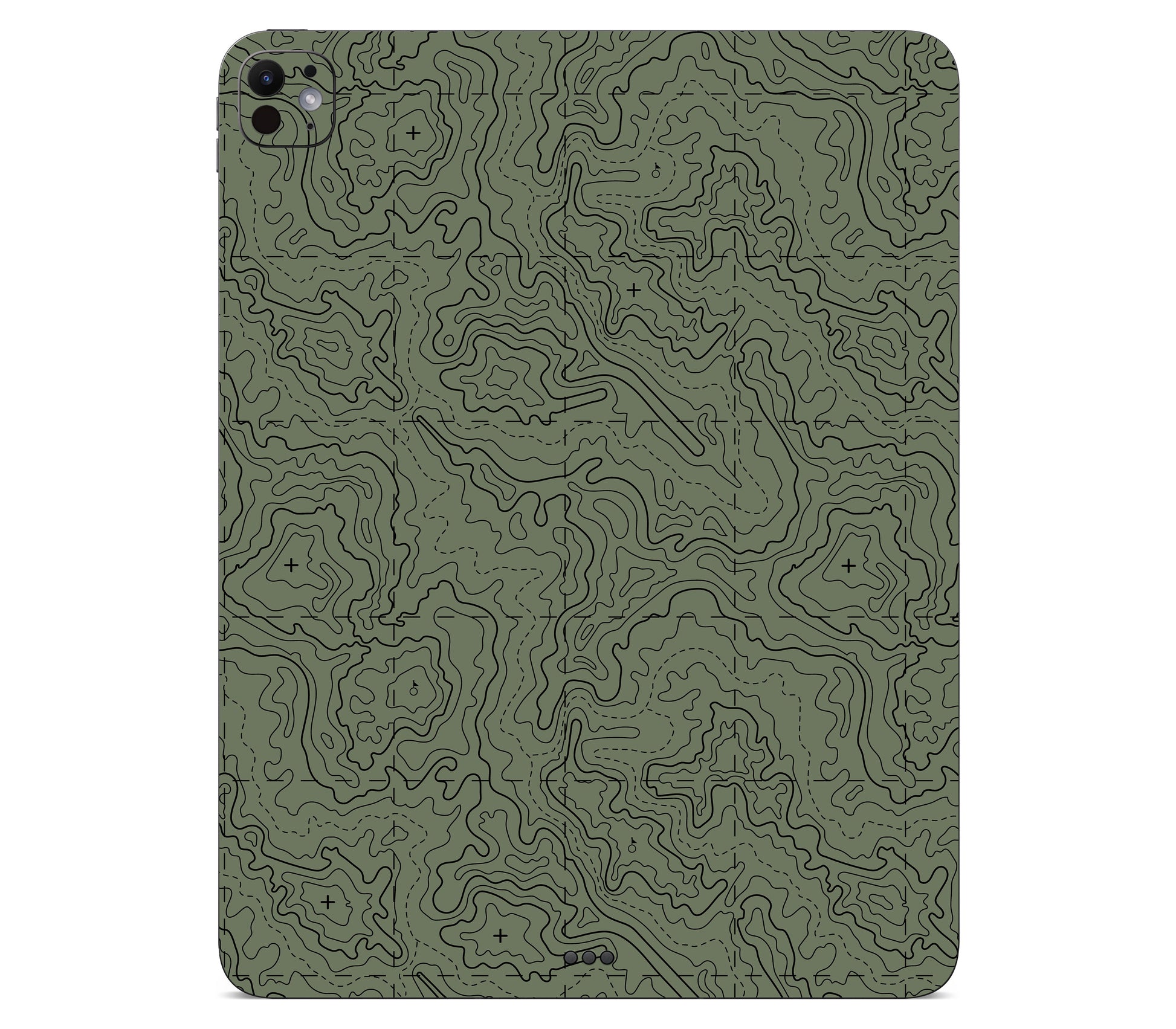 iPad Pro 11" (M5) skin, Lockdown (Deathline), back skin without logo cutout