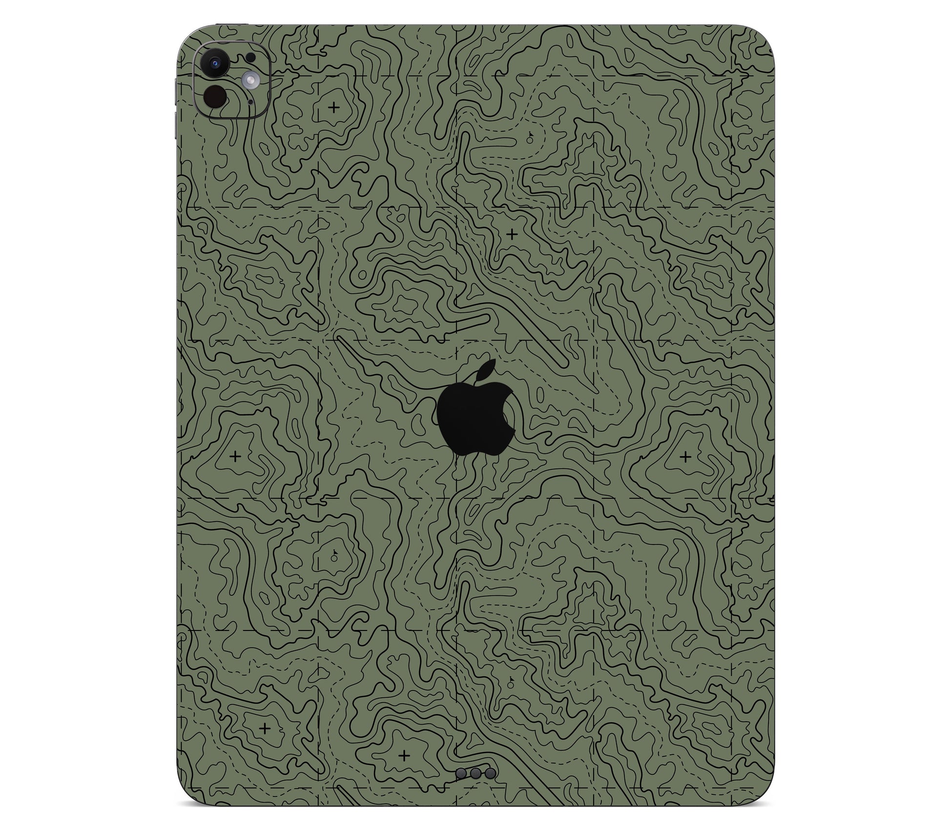 iPad Pro 11" (M5) skin, Lockdown (Deathline), back skin with logo cutout