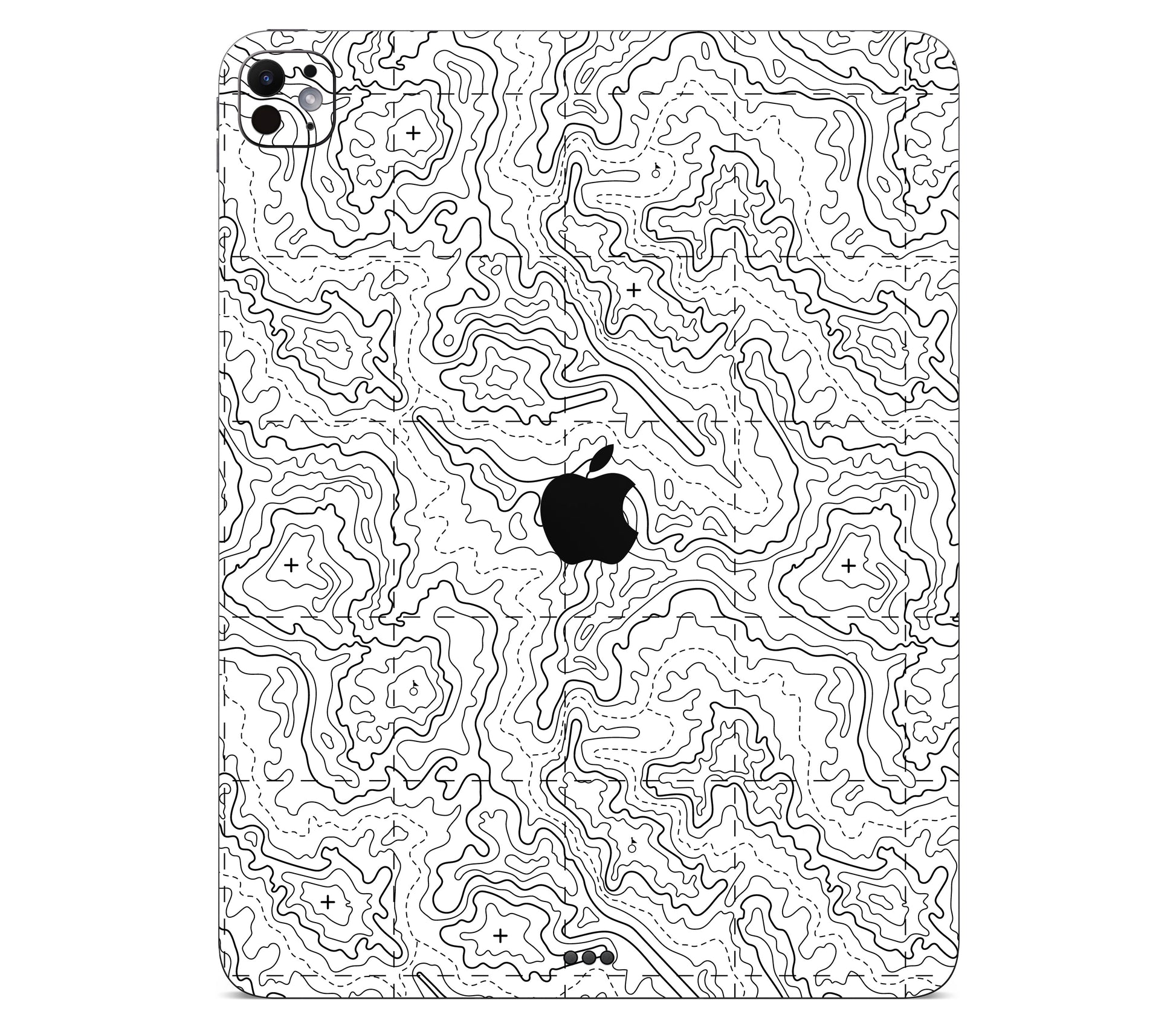 iPad Pro 11" (M5) skin, Lockdown (Endgame), back skin with logo cutout