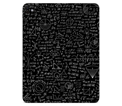 iPad Pro 11" (M5) skin, Math Madness, back skin without logo cutout
