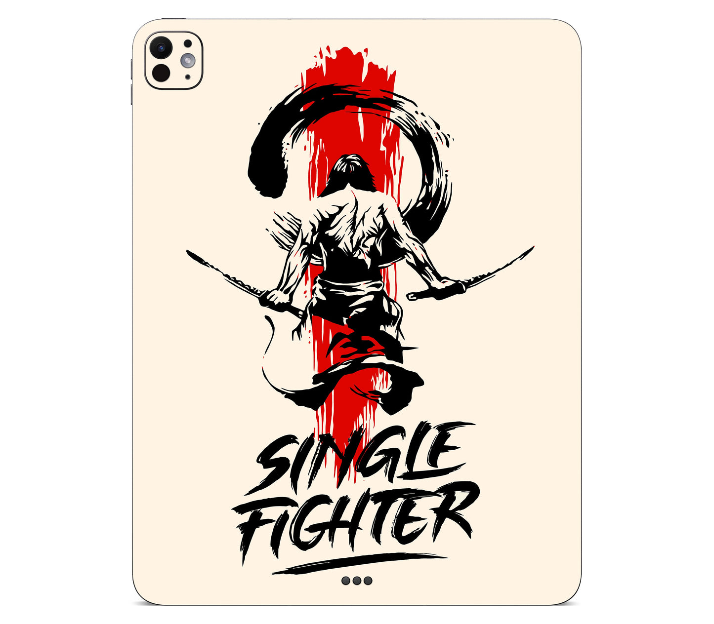 iPad Pro 11" (M5) skin, Samurai, back skin