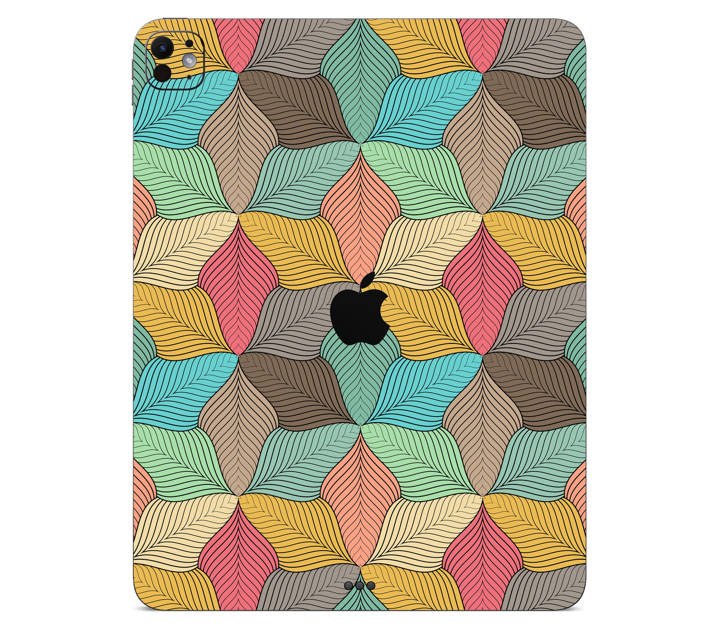 iPad Pro 13" (M5) skin, Blossom, back skin with logo cutout
