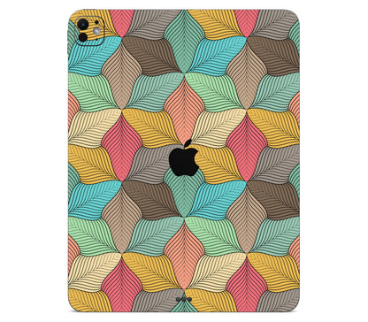 iPad Pro 13" (M5) skin, Blossom, back skin with logo cutout