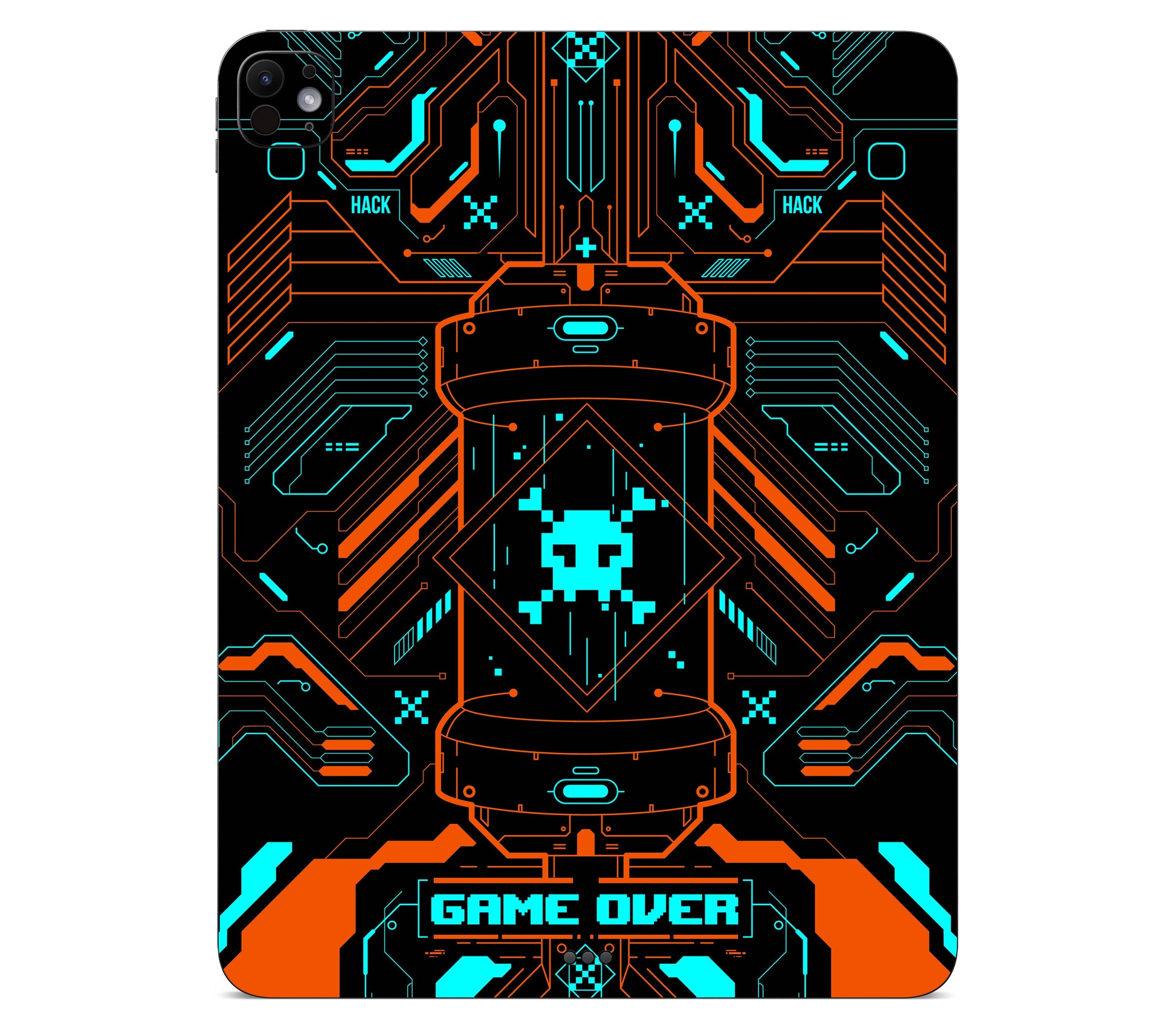 iPad Pro 13" (M5) skin, Fatal Error, back skin