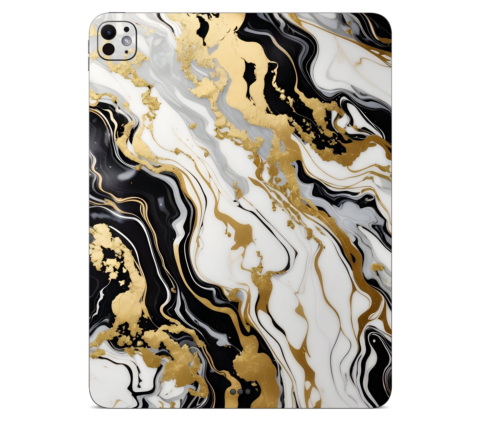 iPad Pro 13" (M5) skin, Gold Flare, back skin without logo cutout