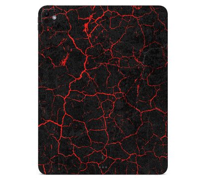 iPad Pro 13" (M5) skin, Hellcrack, back skin without logo cutout
