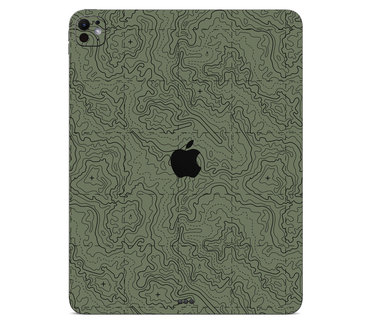 iPad Pro 13" (M5) skin, Lockdown (Deathline), back skin with logo cutout