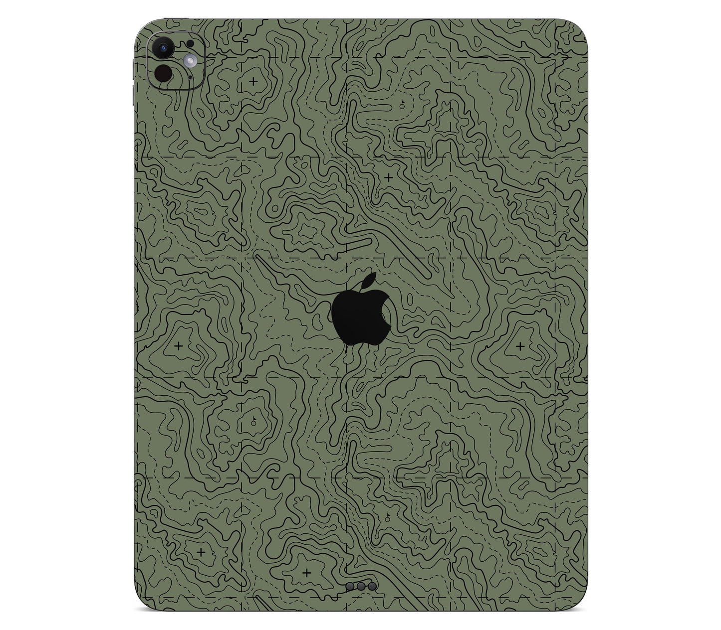 iPad Pro 13" (M5) skin, Lockdown (Deathline), back skin with logo cutout