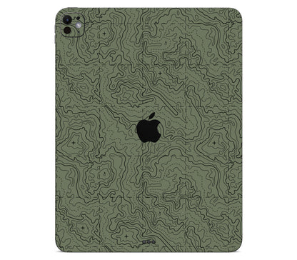 iPad Pro 13" (M5) skin, Lockdown (Deathline), back skin with logo cutout
