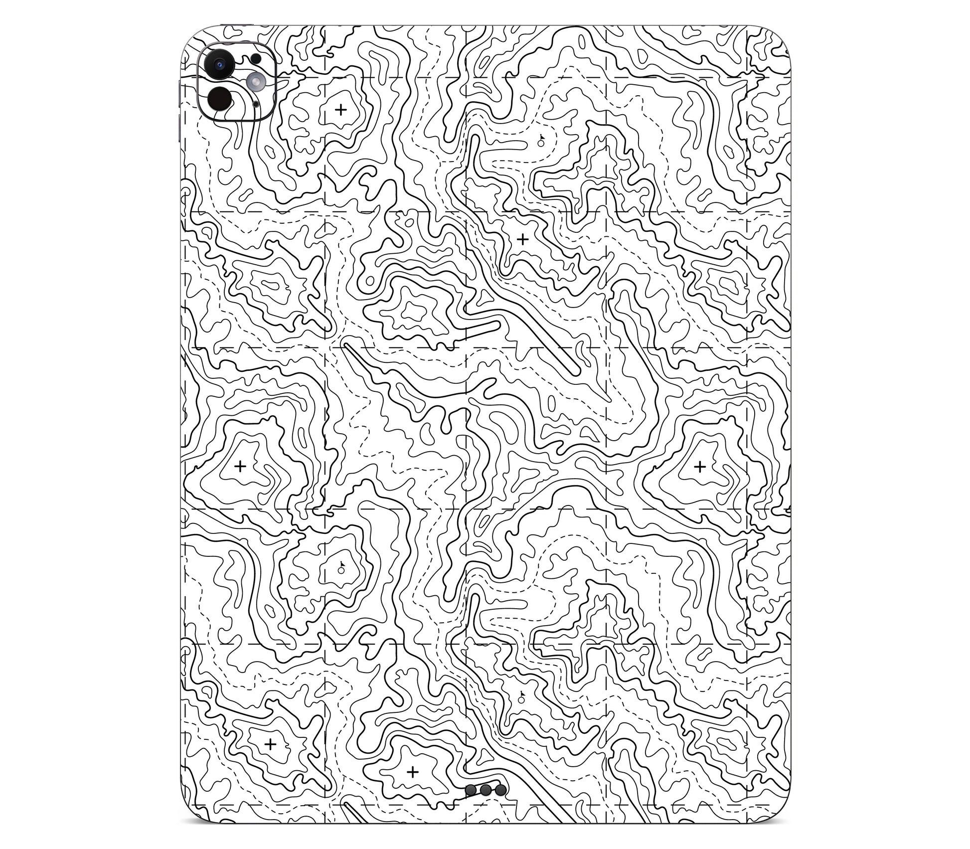 iPad Pro 13" (M5) skin, Lockdown (Endgame), back skin without logo cutout