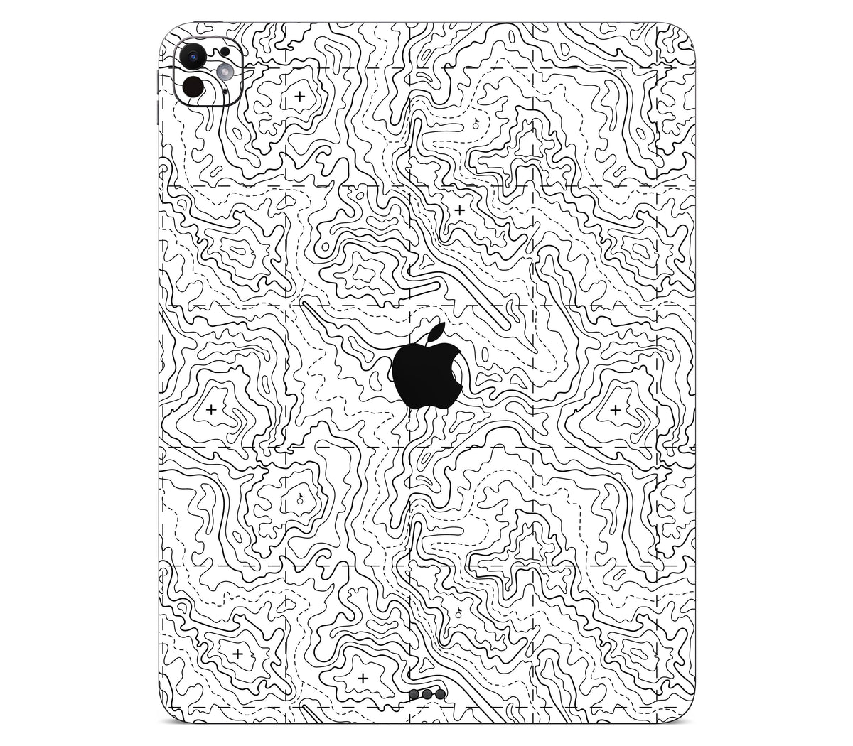 iPad Pro 13" (M5) skin, Lockdown (Endgame), back skin with logo cutout