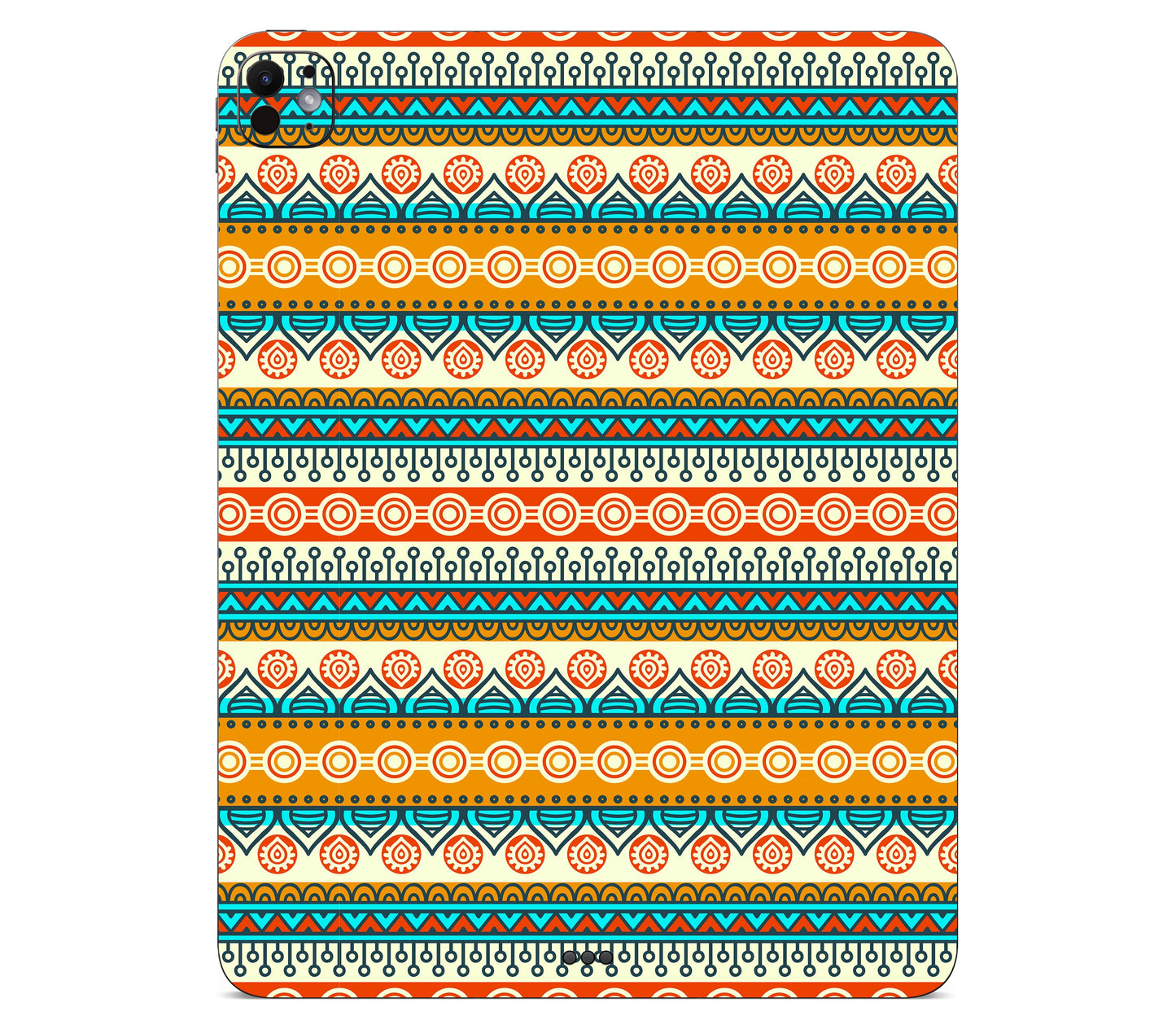 iPad Pro 13" (M5) skin, Rangoli, back skin without logo cutout