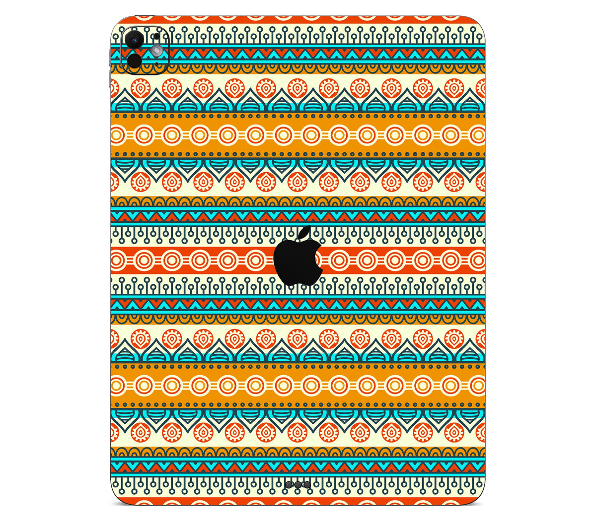iPad Pro 13" (M5) skin, Rangoli, back skin with logo cutout