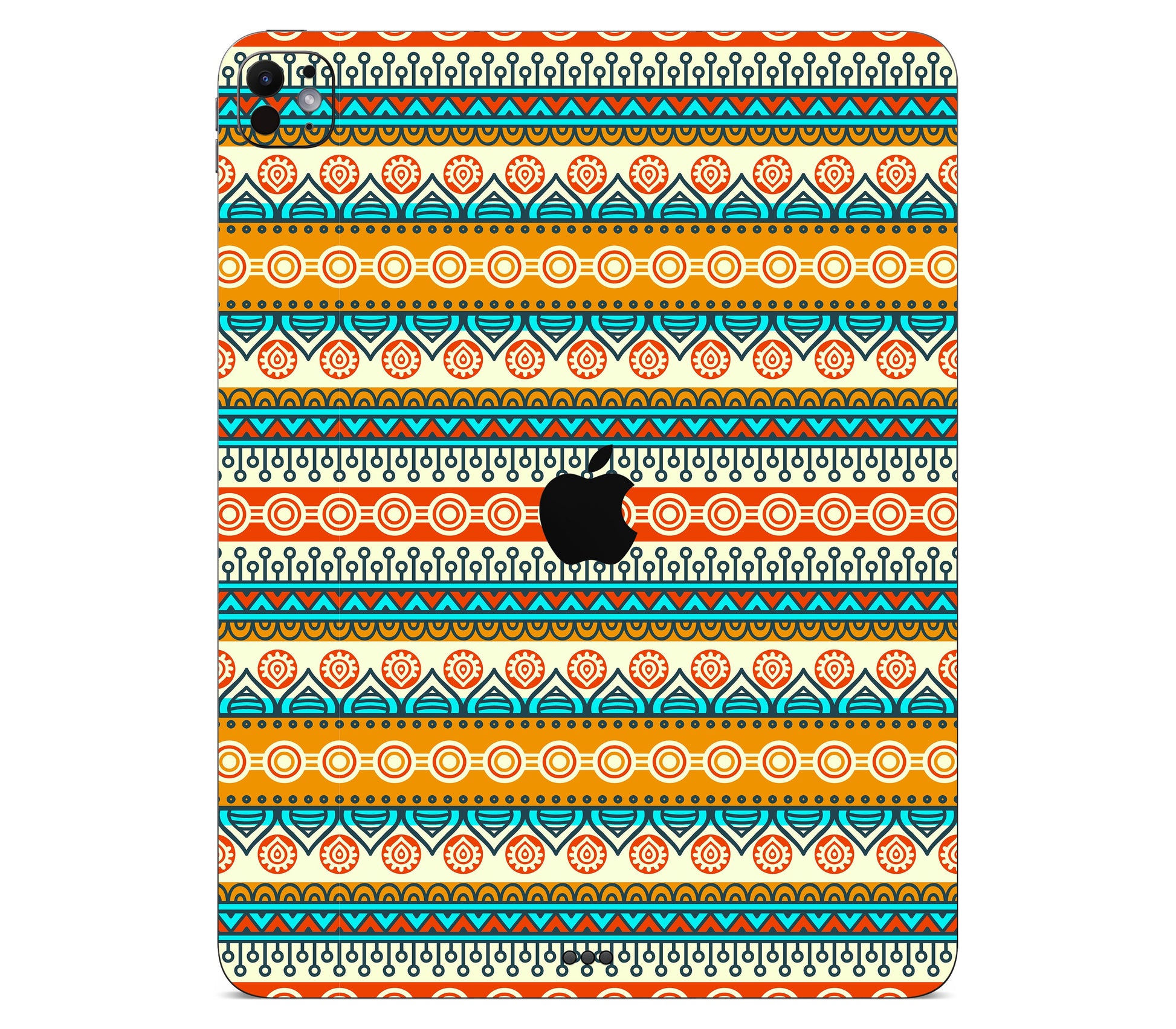 iPad Pro 13" (M5) skin, Rangoli, back skin with logo cutout