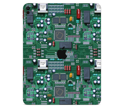 iPad Pro 13" (M5) skin, Terminal, back skin with logo cutout