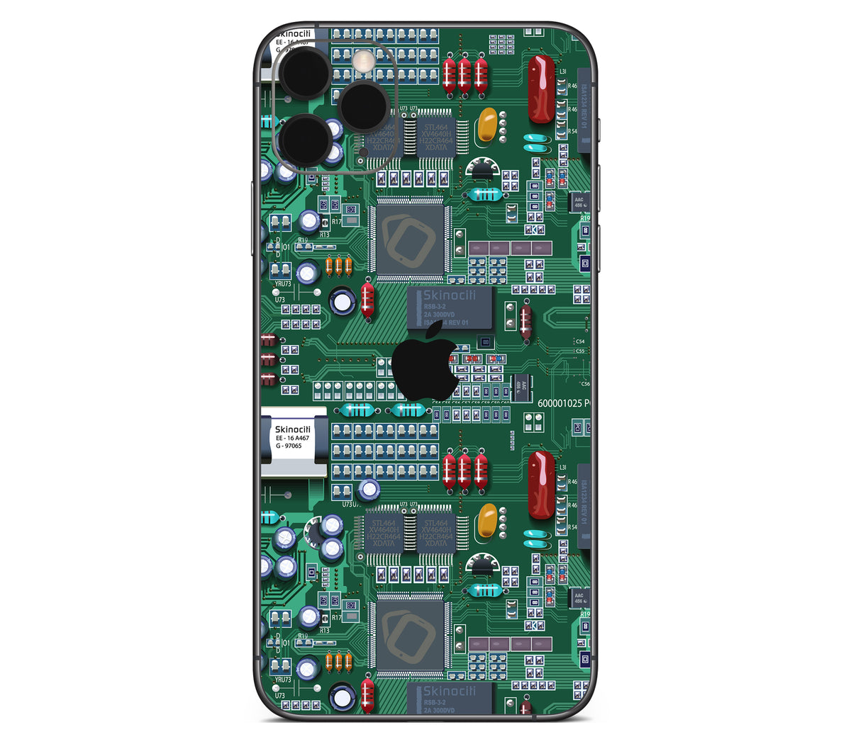iPhone 11 Pro skin, Terminal, back skin with logo cutout