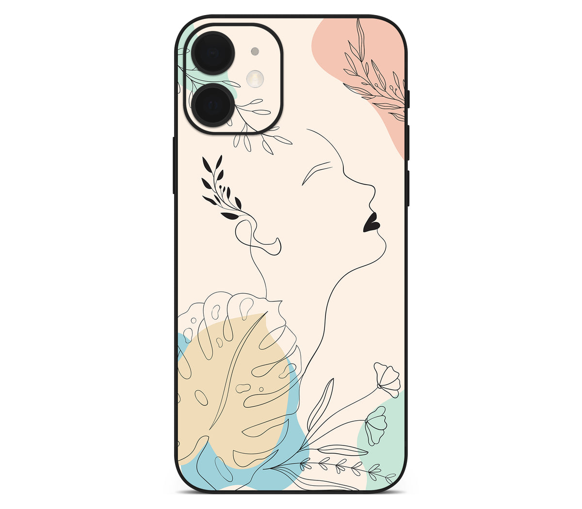 iPhone 12 skin, Bliss, back skin