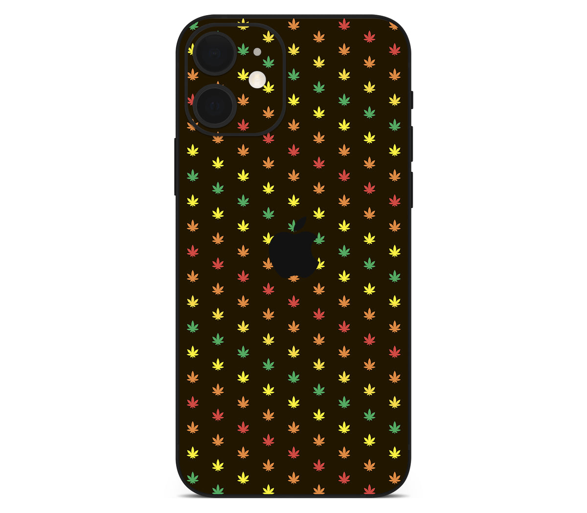 iPhone 12 skin, Elysian, back skin with logo cutout