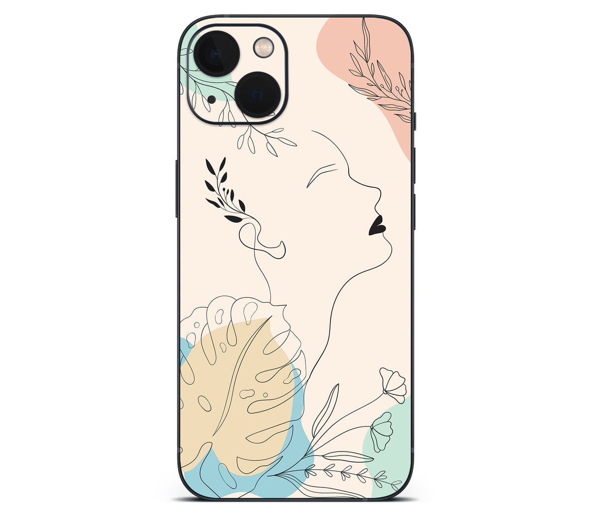 iPhone 13 Mini skin, Bliss, back skin