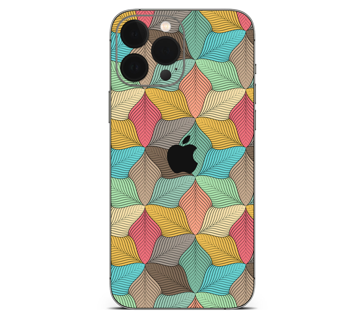 iPhone 13 Pro skin, Blossom, back skin with logo cutout