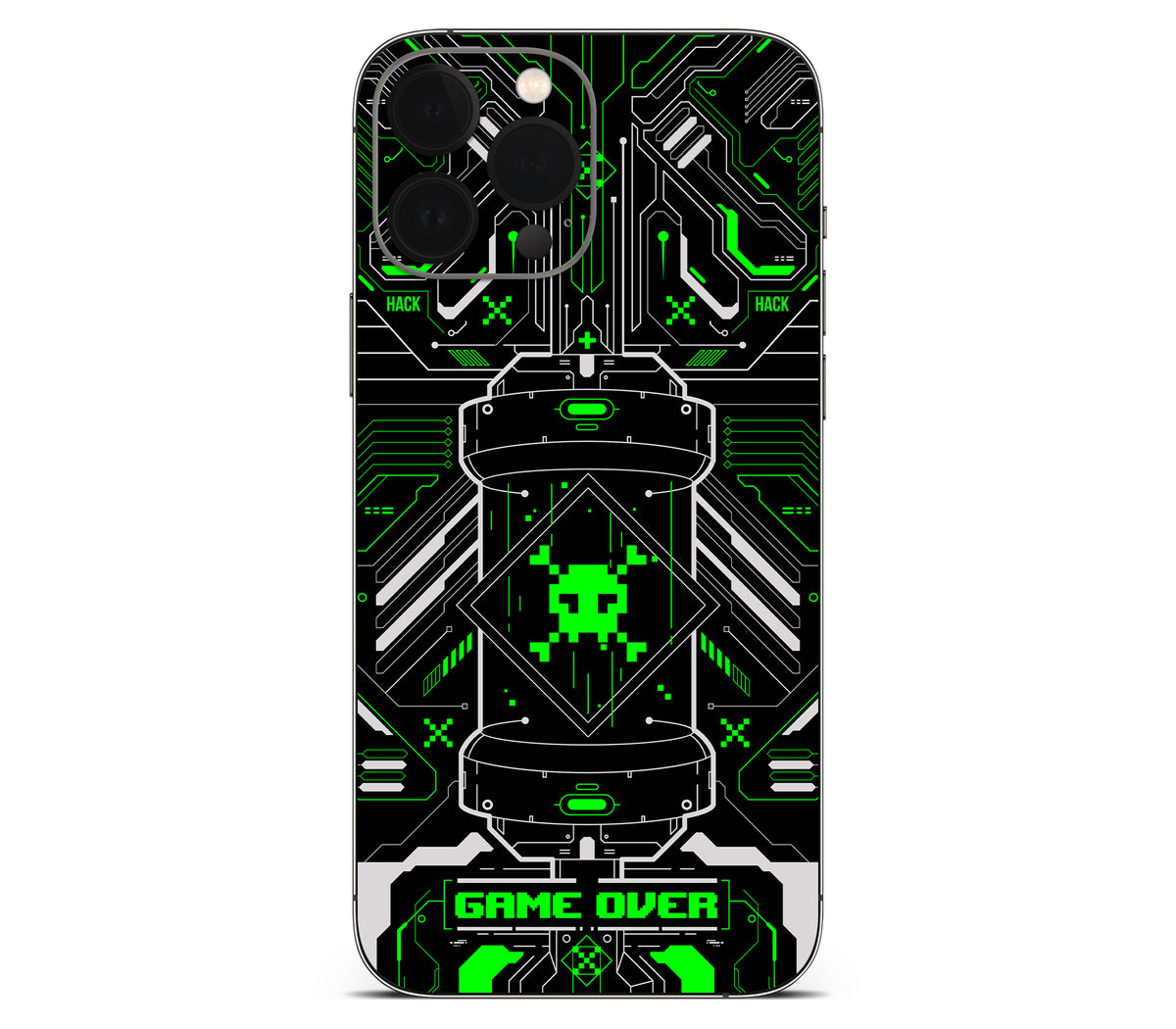 iPhone 13 Pro skin, Fatal Error (Acid), back skin