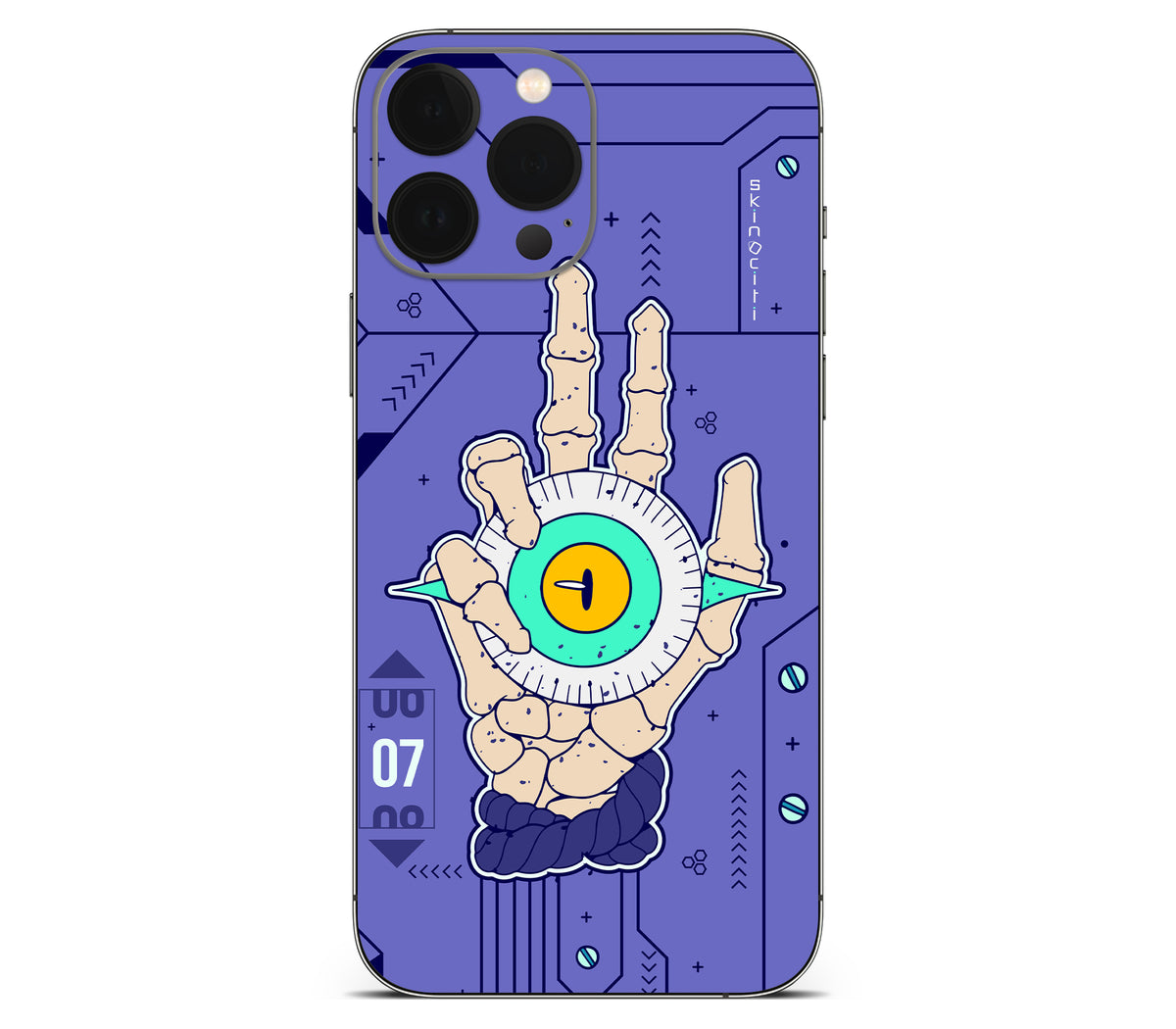 iPhone 13 Pro skin, Hypnotic, back skin