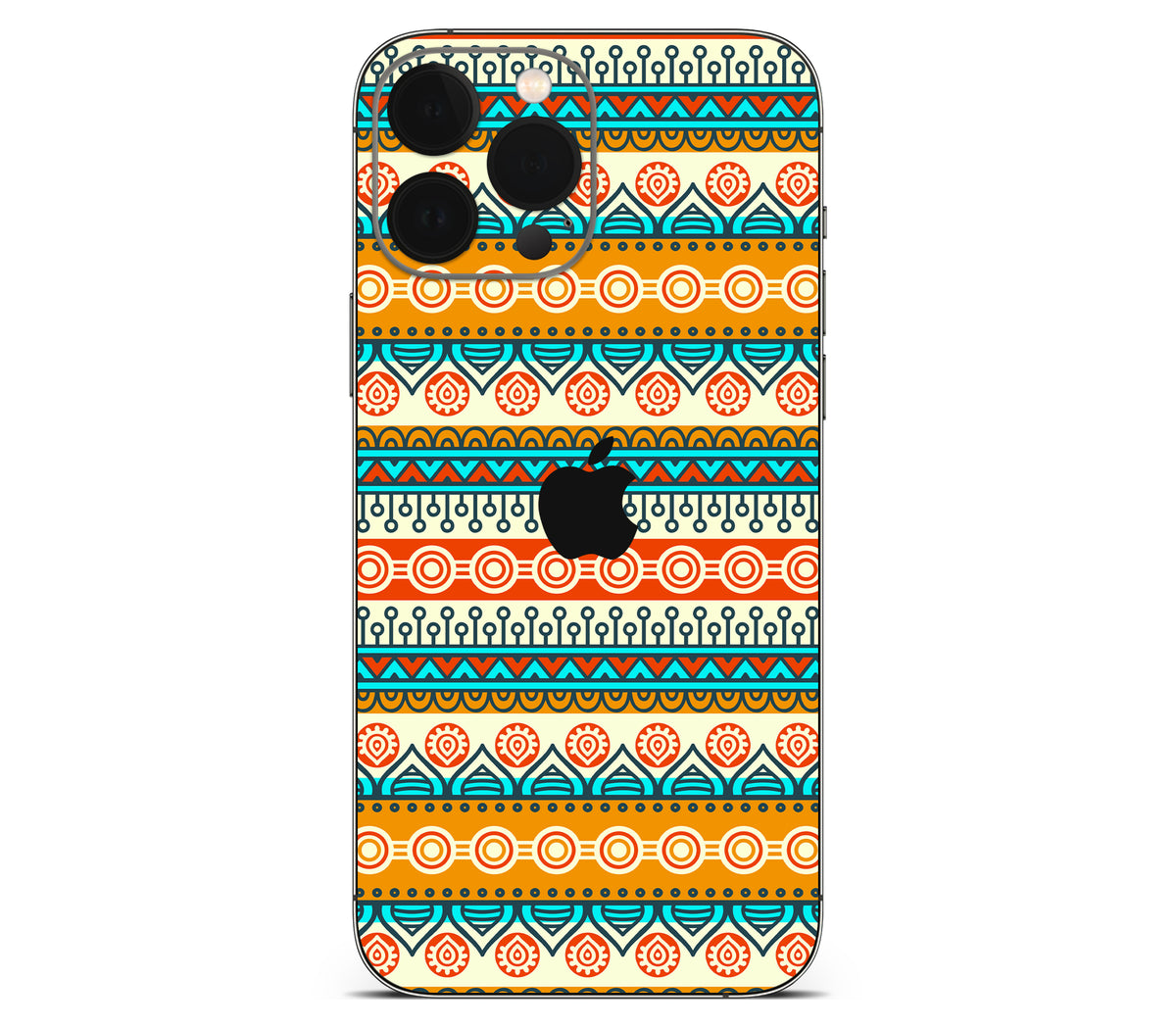 iPhone 13 Pro skin, Rangoli, back skin with logo cutout